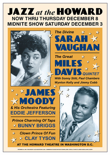 Sarah Vaughan & Miles Davis: Jazz at the Howard, 1960