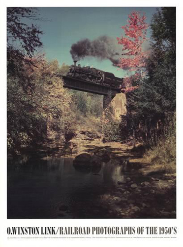 Train #201 East Bound Over Bridge 52 on the Abingdon Branch, October 17, 1955, Virginia