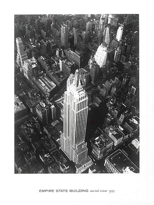 Empire State Building, Aerial View, 1935