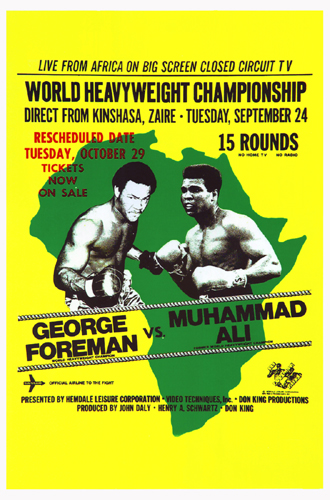 Muhammad Ali vs. George Foreman: Rumble in the Jungle, 1974