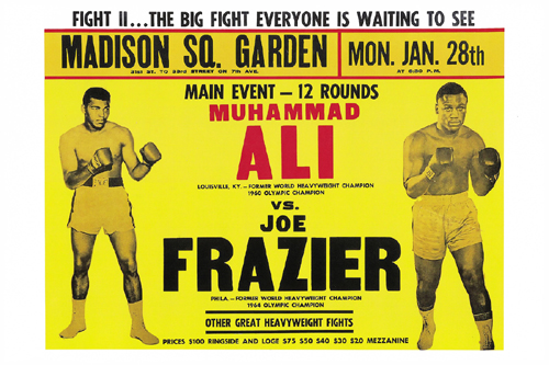 Ali vs. Frazier II Poster, 1974