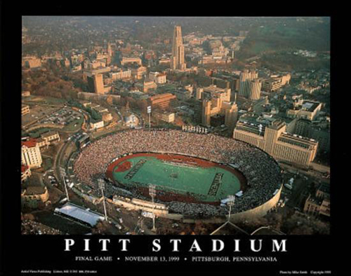 Pitt Stadium, Final Game - Pittsburgh, Pennsylvania