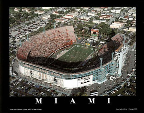 Miami, Florida - Orange Bowl