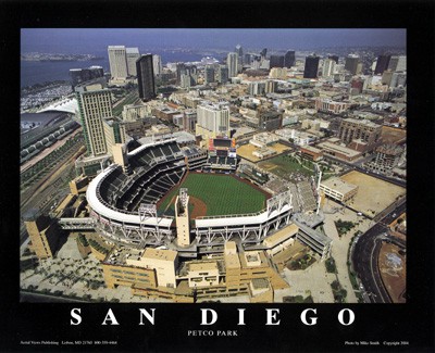 San Diego, California - Padres at Petco Park