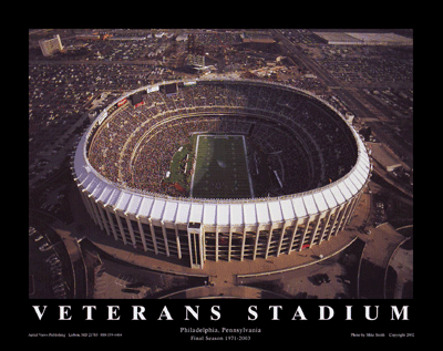 Veterans Stadium - Philadelphia, Pennsylvania (Eagles)