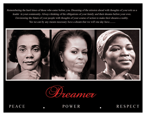 Dreamer (Trio): Peace, Power, Respect