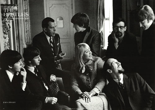 The Beatles with Peter, Paul and Mary & Ed Sullivan, Hilton Hotel, London, 1964
