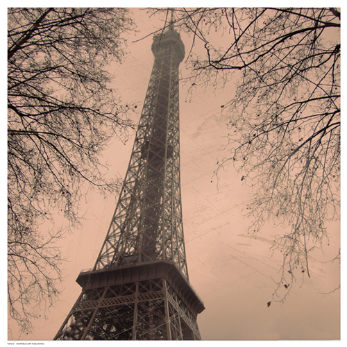 Eiffel in Warm Sky