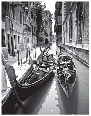 Gondola Pair, Venice