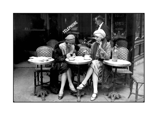 Cafe et Cigarette, Paris, 1925