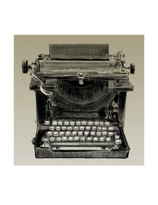 Vintage Typewriter, Underwood