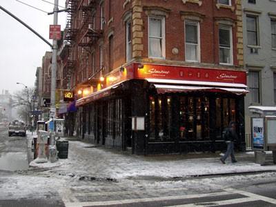 Simone Restaurant, East Village