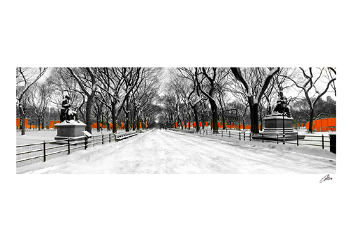 The Gates Along Poet's Walk, Central Park