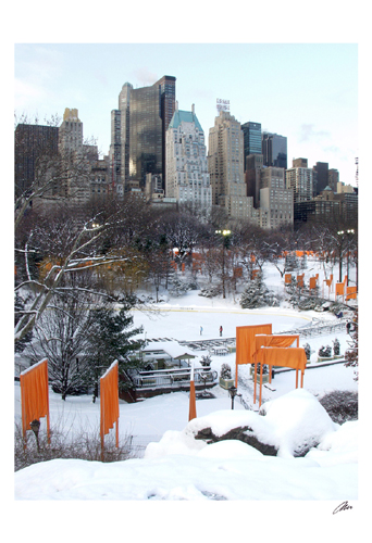 The Gates & Wollman Rink, Central Park
