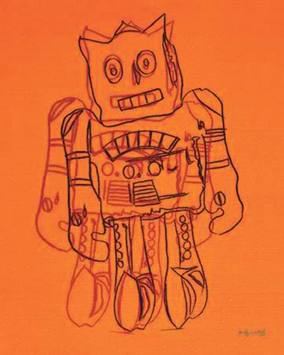 Robot (Orange)