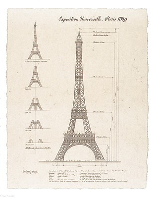 Exposition, Paris 1889 (Eiffel Tower)
