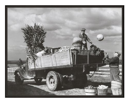 Farmers Market, Montgomery County, Maryland, 1942