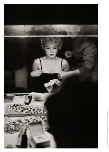 Marilyn Monroe at Dressing Room Mirror, 1954