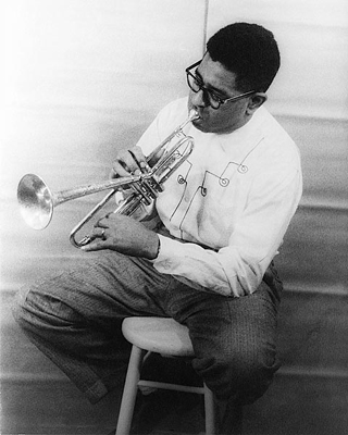 Dizzy Gillespie Portrait, 1955