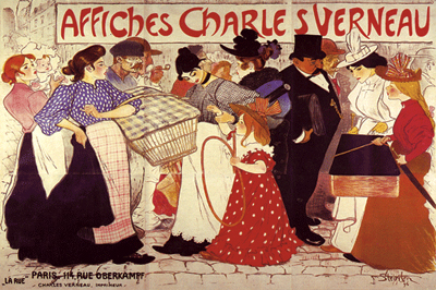 La Rue - Affiches Charles Verneau