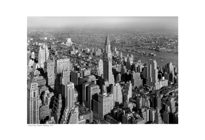 Aerial View of Chrysler Building, 1932