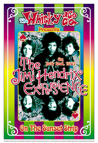 The Jimi Hendrix Experience, 1967: Whisky-A-Go-Go, Los Angeles