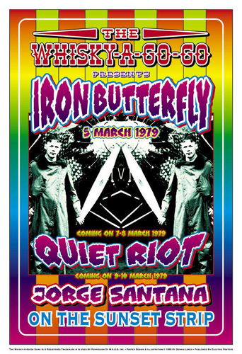 Iron Butterfly & Quiet Riot, 1979: Whisky-A-Go-Go, Los Angeles