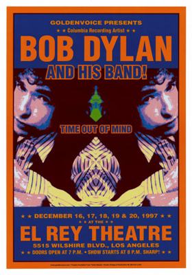 Bob Dylan, El Rey Theatre, Los Angeles, 1997