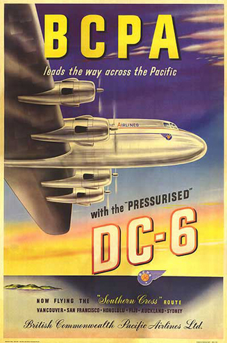 BCPA DC-6 Airliner