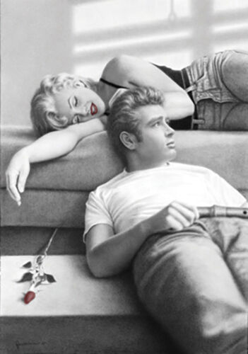 Marilyn Monroe & James Dean: Rose