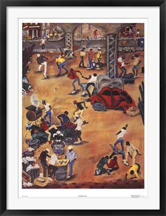 Framed Art Country Club by Annie Lee | 35 x 25 1/2