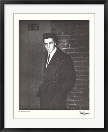 Framed Art Elvis by Editta Sherman | 28 x 22