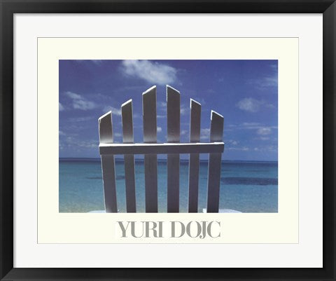 Framed Art Chair by Yuri Dojc | 19 1/2 x 23 1/4