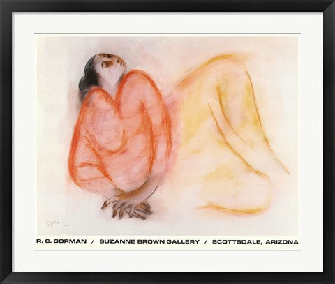 Framed Art Miss January by R.C. Gorman | 23 x 28 1/2