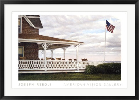 Framed Art Block Island Summer by Joseph Reboli | 24 x 36