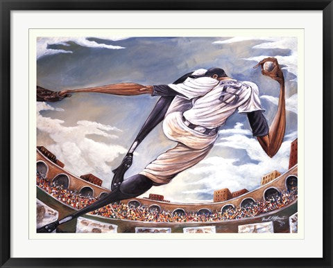 Framed Art The Pitch by Frank Morrison | 26 x 34