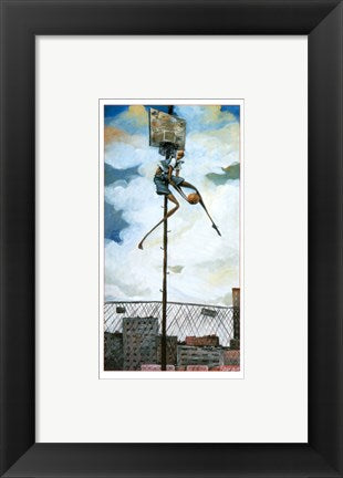 Framed Art No Limit (mini) by Frank Morrison | 10 1/2 x 5 1/2