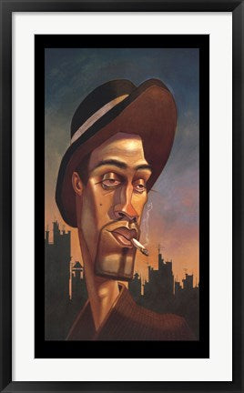 Framed Art Como No by Justin Bua | 34 x 19