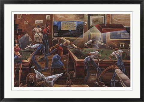 Framed Art Change for a Dollar by Frank Morrison | 24 7/8 x 38