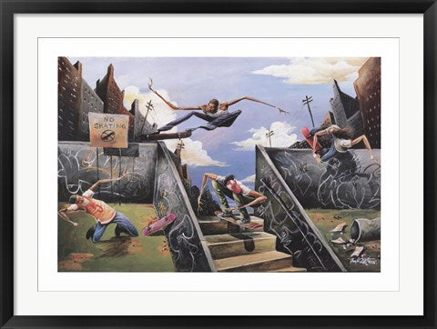 Framed Art The Daily Grind by Frank Morrison | 24 x 34