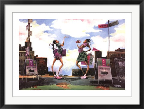 Framed Art The Latest (AKA) by Frank Morrison | 24 x 34
