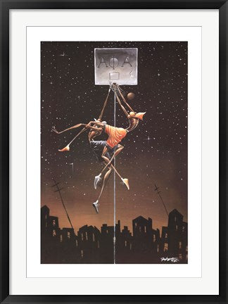Framed Art Alpha Fly Slam by Frank Morrison | 34 x 24