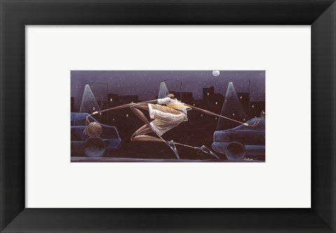 Framed Art Midnight Crossover (mini) by Frank Morrison | 5 x 10
