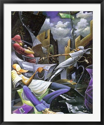 Framed Art Beat Street by Frank Morrison | 33 1/2 x 27