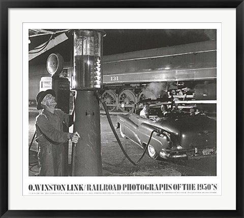 Framed Art Sometimes the Electricity Fails, August 8, 1956, Vesuvius, West Vir...
