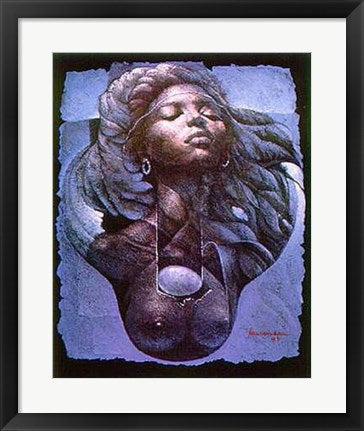 Framed Art Sensualite by Lyonel Laurenceau | 22 x 18