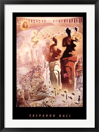 Framed Art Hallucinogenic Torreador by Salvador Dali | 31 1/4 x 21 1/2