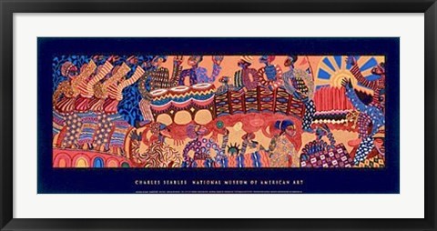 Framed Art Celebration by Charles Searles | 16 x 36