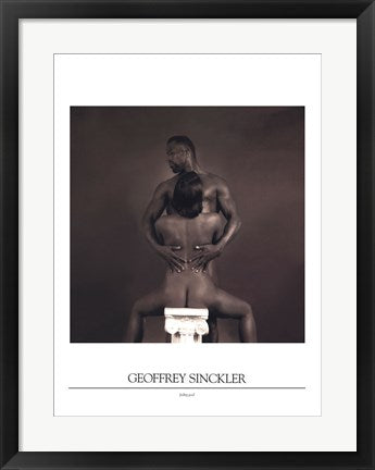 Framed Art Feeling Good (Female) by Geoffrey Sinckler | 24 x 18