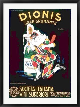 Framed Art Dionis by Plinio Codognato | 36 x 25